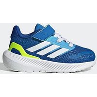 adidas Infant Boys Runfalcon 5 Trainers, Royal/Ftwr White/Lucid Lemon, Size 4 Younger