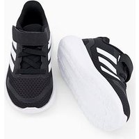 adidas Infant Unisex Runfalcon 5 Trainers, Black/Ftwr White/Ftwr White, Size 4 Younger