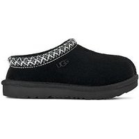 UGG Kids Tasman Ii Slipper, Black, Size 2 Older