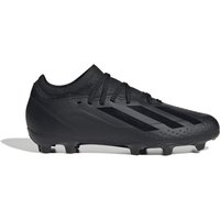 adidas Boys Boy's Juniors X Crazyfast.3 FG Football Boots in Black Textile - Size UK 11.5 Kids