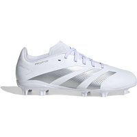 adidas Boys Boy's Juniors Predator League FG Football Boots in White Textile - Size UK 5.5