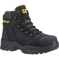 Caterpillar Mens Everett S3 Wp Safety Boot Black Size 10