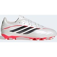 adidas Junior F50 Club Firm Ground Football Boot, Tesoye/Cblack/Lucred, Size 5 Older